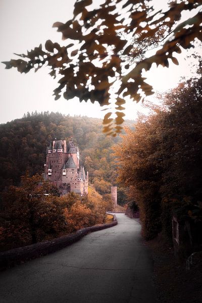Medieval castle in autumn spheres | Germany | travelphotography | Burg Eltz by Laura Dijkslag