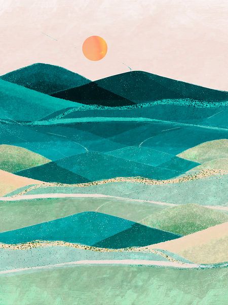 Paysage scandinave par Mad Dog Art