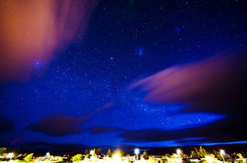 Ciel étoilé et galaxie au-dessus de Wanaka, Nouvelle-Zélande sur RB-Photographie