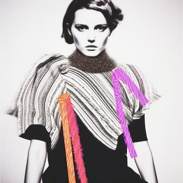 Modernes Porträt / Collage von Studio Allee