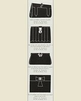 Le sac a main" - Boho, Mode, Paris, Modedrucke