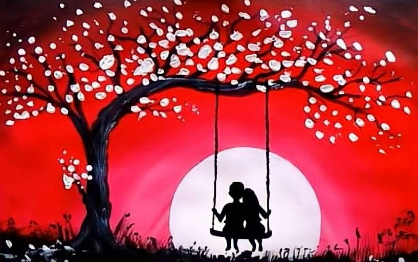 Couple de la Saint-Valentin par Augustyn Engty