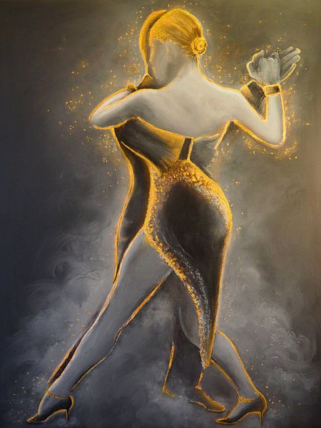 Anna Ermakova - Tango - Let´s Dance von Edeltraut K. Schlichting