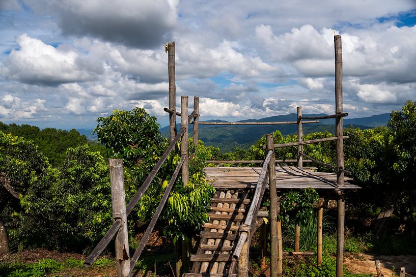 Doi Mae Salong, province de Chiang Rai dans le nord de la Thaïlande par Franklin Driessen