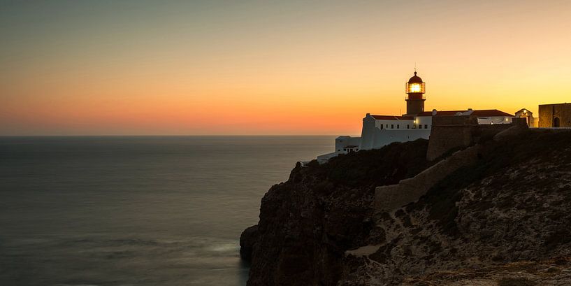 Cabo de São Vicente - Coucher de soleil au bout de l'Europe au Portugal par Frank Herrmann