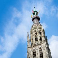 Turmspitze der Grote oder Onze-Lieve-Vrouwekerk in Breda