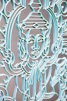 Transformation 3 - Blaues Buddha-Tor Kambodscha