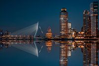 Rotterdam Nacht Szenerie