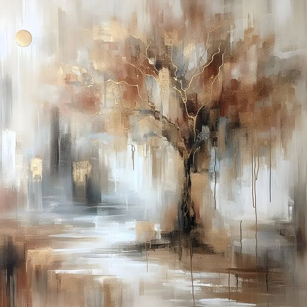 Goldener Baum von FoXo Art