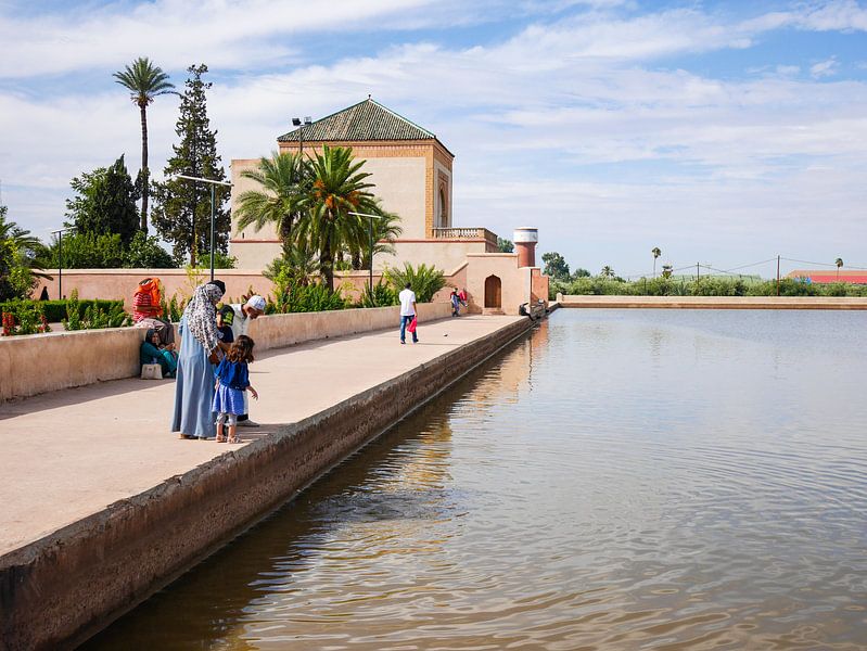 Marrakesch Menara Garten von Déwy de Wit