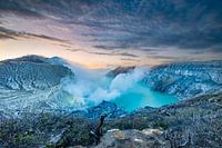 Kawa Ijen Vulkaan op Java