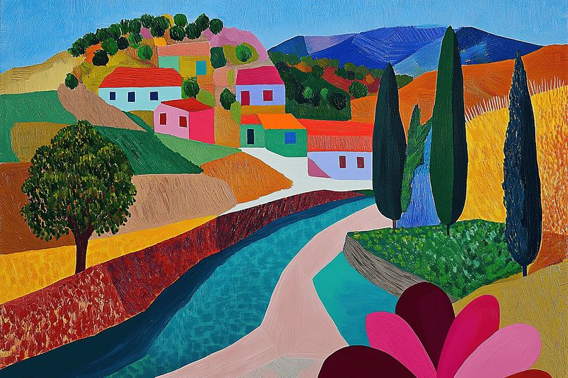 Hügelharmonie von Art Lovers