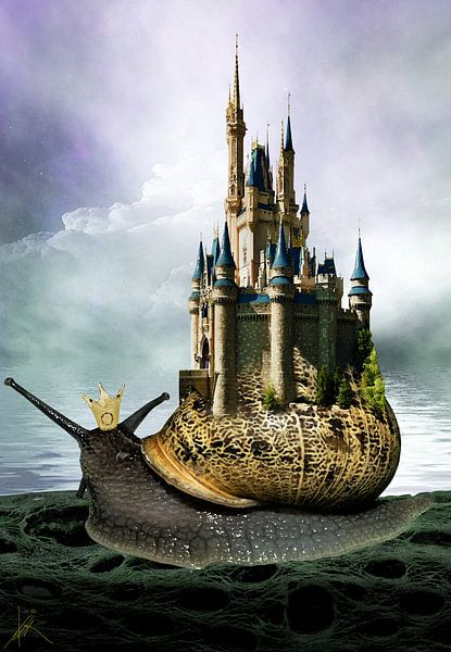 Die Königin auf Reisen - H. Fischer von mimone art