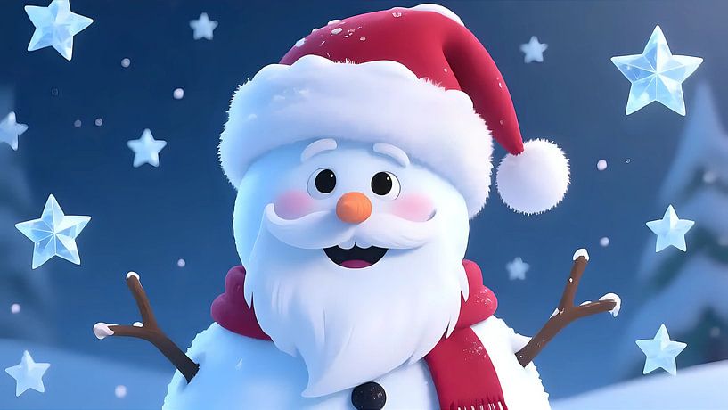 Glitzernder Schnee von Jean Pierre