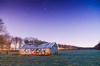Sterrenhemel natuur landschap bij Overberg, Veenendaal