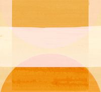 Abstrakte Gelbe Bauhaus Formen