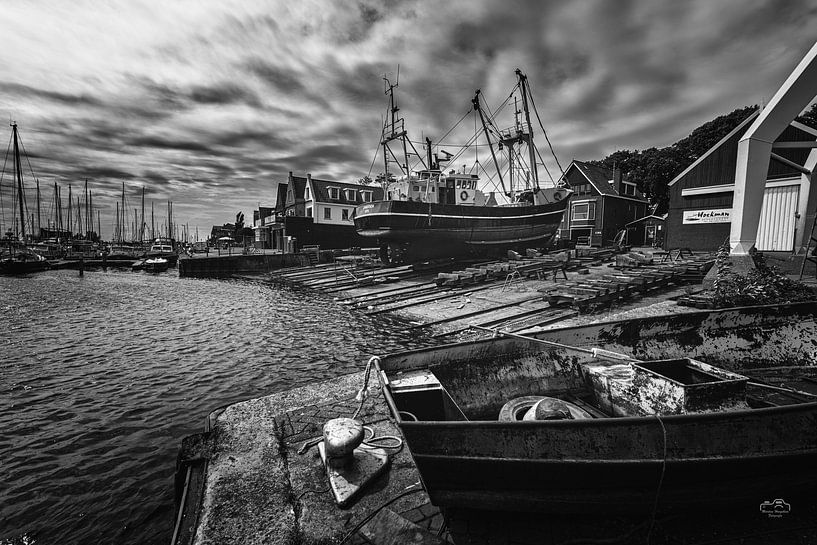 Cutter Shipyard Urk by Martien Hoogebeen Fotografie