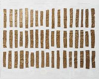 Goldene Stadt, abstrakt