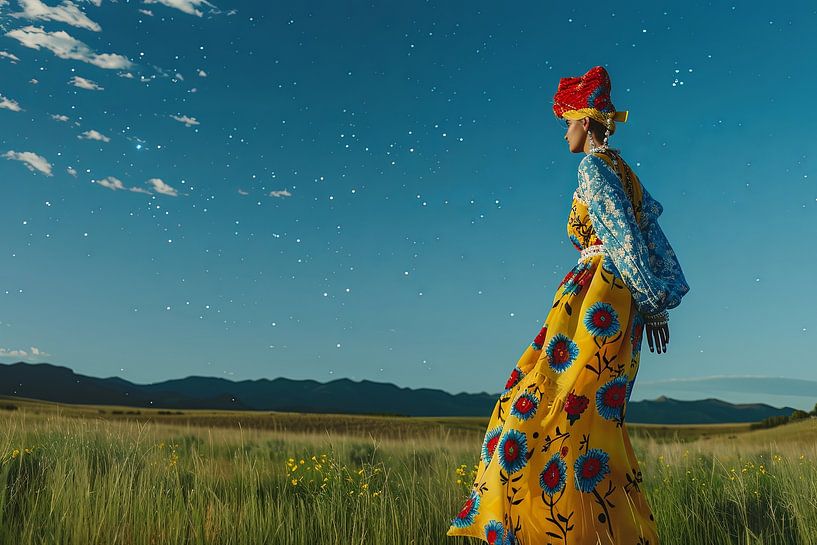 unter dem Sternenhimmel der Nacht von Egon Zitter