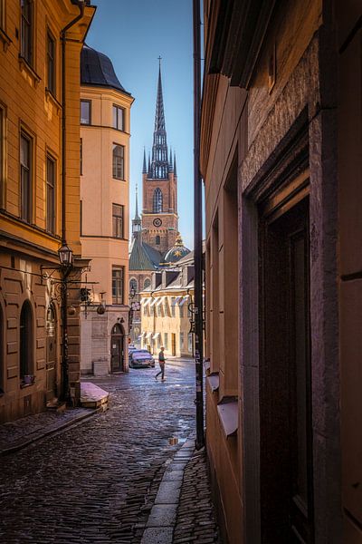 Stockholm Oude Stad 2 van Iman Azizi
