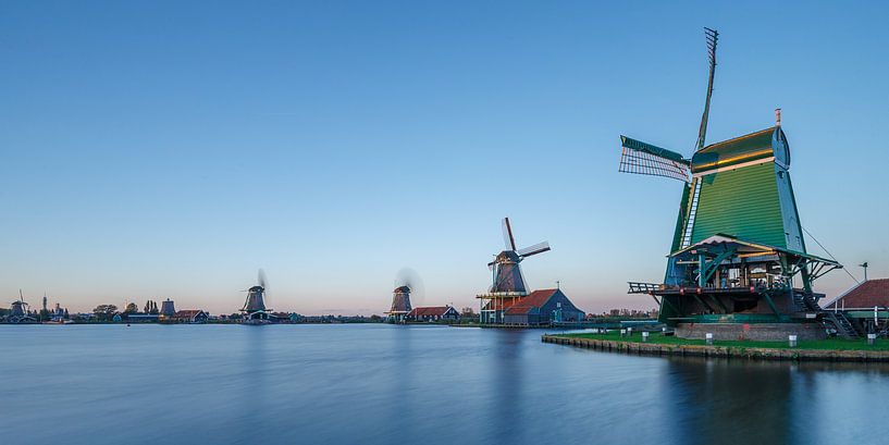 The Zaanse Schans Netherlands by Menno Schaefer