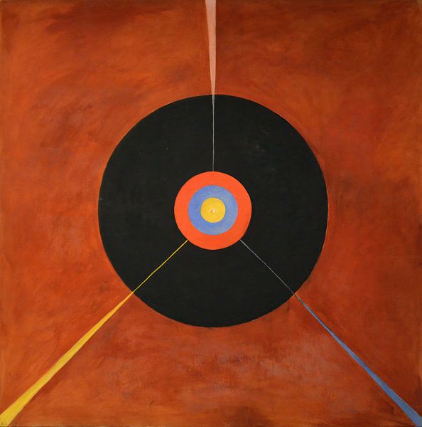 Le cygne, n° 18, Hilma af Klint par Des maîtres magistraux