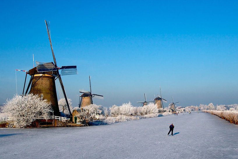 Patineur solitaire par Thijs Schouten