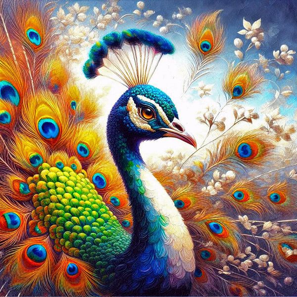 Fier comme un paon ( 5 ) par Ineke de Rijk