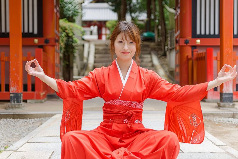 spiritueel Japan Azië van Egon Zitter