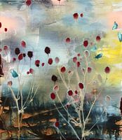 Blaue Schmetterlinge