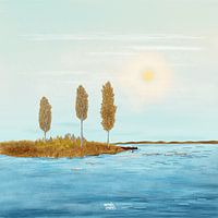 Midnight sun in Lapland