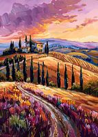 Toskanische Sommersonne