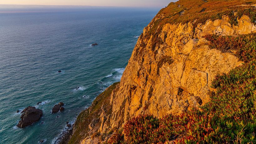 Cabo da Roca in Portugal bei Sonnenuntergang von Jessica Lokker