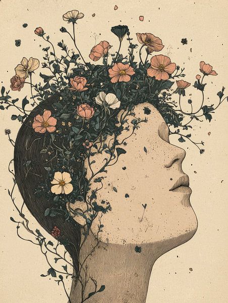 Thoughts in Bloom by Franka Poulain