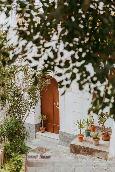 Italien Praiano Straße an der Amalfiküste von sonja koning