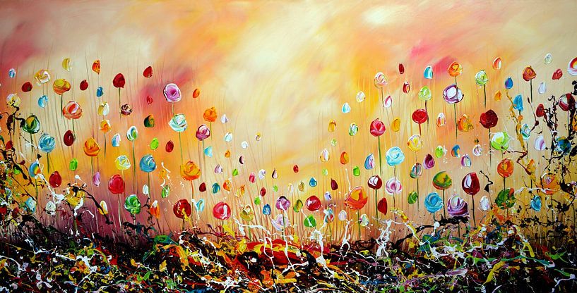 Fleurs par Gena Theheartofart