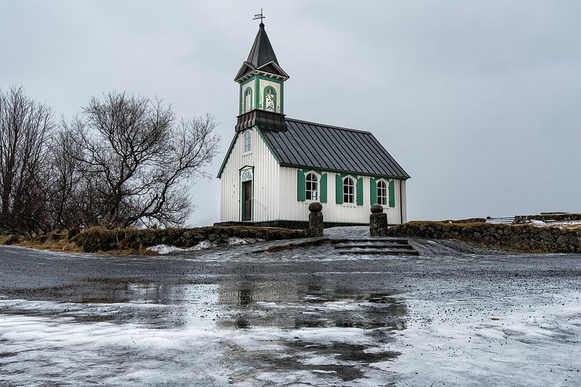 Þingvallakirkja von Andreas Jansen