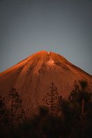 Close look on volcano Teide