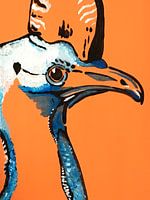 Kaschmir orange Hintergrund