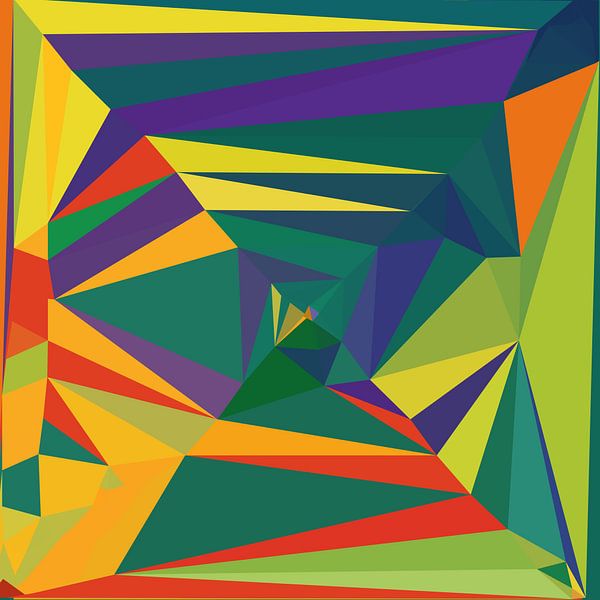 Abstract composition 637 by Angel Estevez