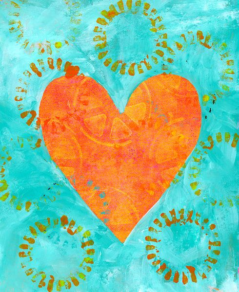 Sweetie Acrylgemälde von Karen Kaspar