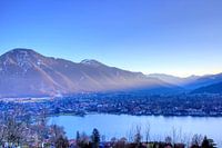 View from the Leeberg over the Tegernsee