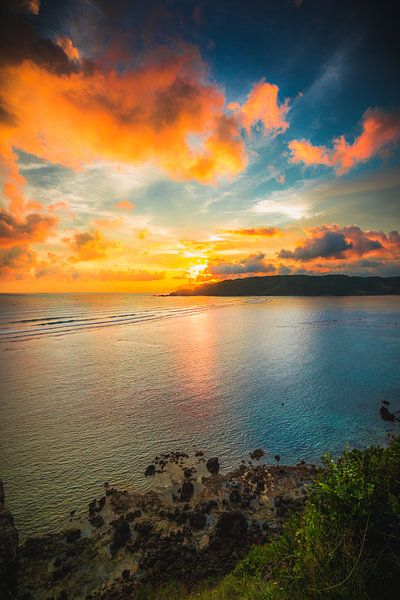 Lombok sunset by Andy Troy