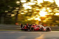 Porsche Le Mans 2025 zonsondergang