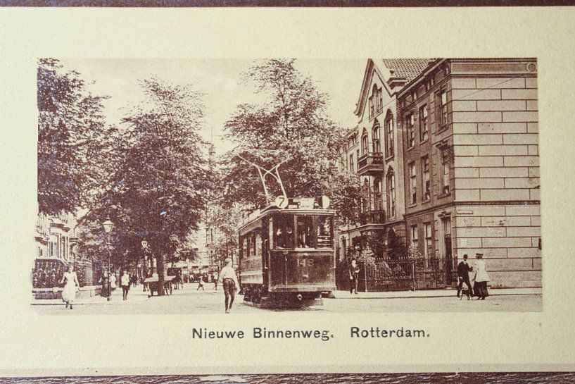 Nieuwe Binnenweg Rotterdam around 1905 by Patricia Hofmeester