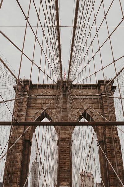 Brooklyn Bridge New York City by Amber den Oudsten