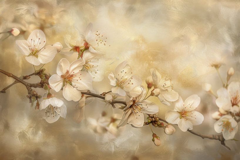 Soft Cherry Blossom – Romantic Wall Art by Joriali photography and paintings