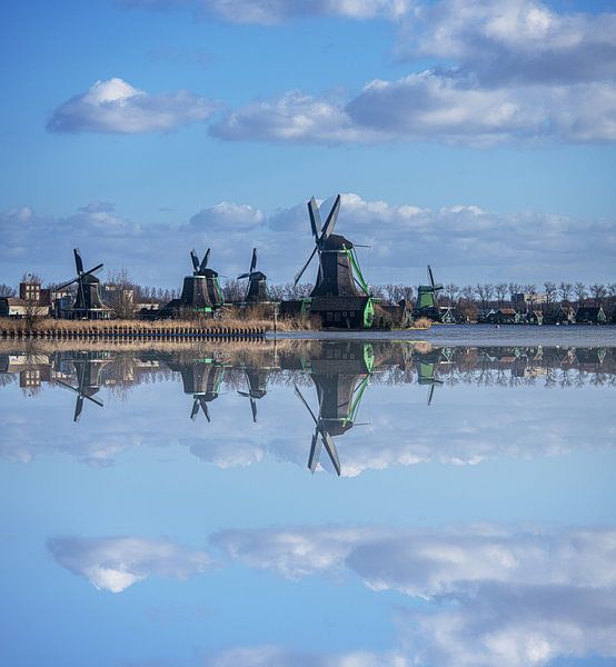 Skyline der Zaanse Schans. von Brian Morgan