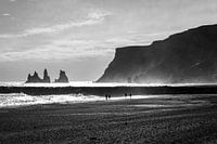 Plage noire en Islande