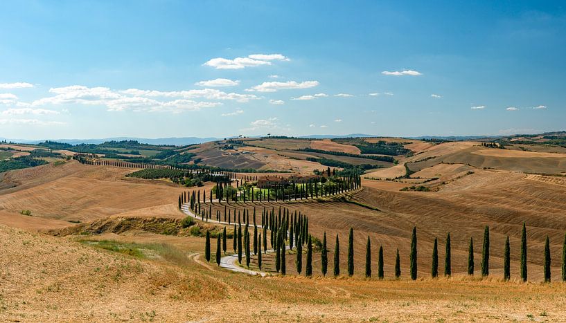 Villa dans la campagne toscane par Leo Schindzielorz